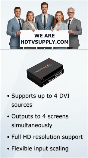 Avenview DVI-PROWALL-4X 4-Display Videowall Processor