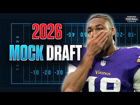 2026 Fantasy Football Mock Draft (PPR) | Our First Look at Next Season!