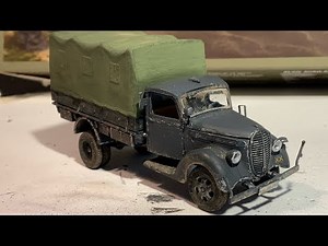 Build and Review: IBG kits 1/72 Ford 917T German WW2 Truck