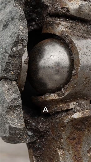 Mysterious Steel Bone Found in Limestone: Ancient Mechanism?