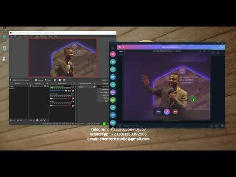 LIVE VIDEO STREAMING TO TELEGRAM USING OBS AND VMIX
