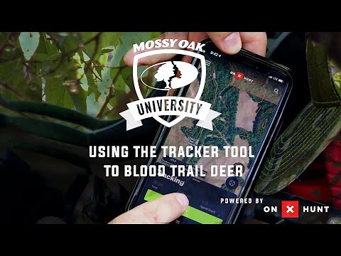 Using The Tracker Tool To Blood Trail Deer | ON X Hunt App