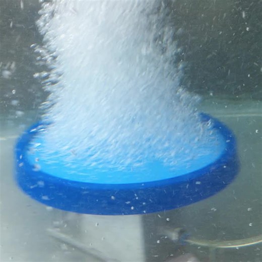 High Oxygen Aeration Membrane Air Fine Bubble Disc Diffuser For Water Treatment.MP4