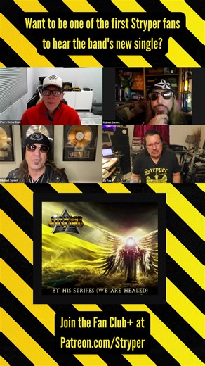 5.7K views · 456 reactions | Brand New Music released only to the Fan Club+. "By His Stripes (We Are Healed)" coming 12/6. In addition, Fan Club+ members who sign up for an annual subscription to the "All For One" Tier will receive an exclusive free T-shirt Visit Patreon.com/Stryper for signup details | Stryper | Facebook