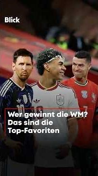 Who will become world champion? These are the top favorites for the World Cup!