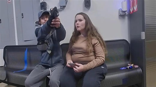 Body camera video shows Walmart shoplifting suspect pull gun on Canton police officer