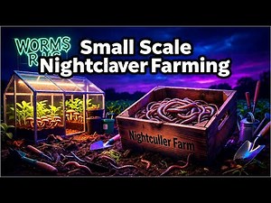 Small Scale Nightcrawler Farming: Grow Profitable Worms for Fishing Bait, Composting & Soil Health!
