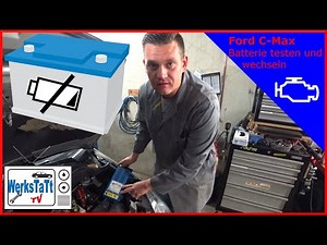 ¿Cómo reemplazo la batería en el Ford C-Max?