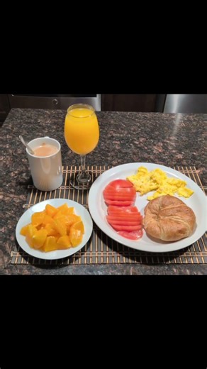 My Simple Breakfast This Morning BreakfastIdeas #HealthyBreakfast #YouTubeShorts