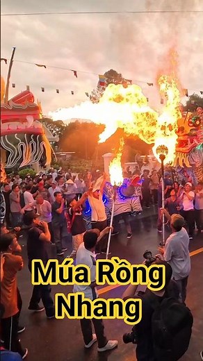 Traditional Vietnamese festival: Dragon Dance with Incense