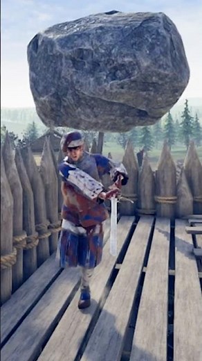 Chucking METEORITES At My Enemies — Mordhau Gameplay