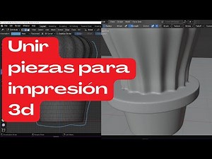 Cómo unir piezas para impresión 3D fácil