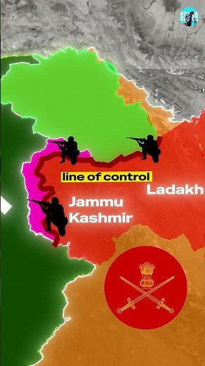 POK, LOC, LAC Explained!! What is loc? #india #pakistan #china #geography #upsc #history