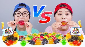 102K views · 1.9K reactions | Tiktok Challenge Fruit Jelly Mukbang DONA #challenge #mukbang #foodchallenge | DONA English | Facebook