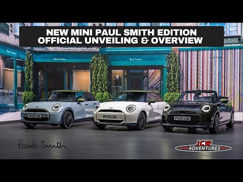 NEW MINI Paul Smith Edition - Official Unveiling & Overview