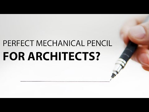 Why this is the best Mechanical Pencil for Architects