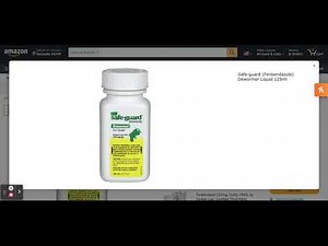 Safe-guard (Fenbendazole) Dewormer Liquid 125ml