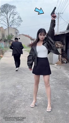Thief Tried to Rob Her… She Robbed Him Instead! 😂 #shorts