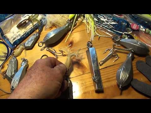 Elmer's workshop making cod jigs