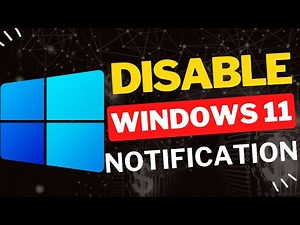 How to Disable Notifications in Windows 11