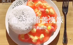【史莱姆搬运】番茄炒蛋盖浇饭假吃～