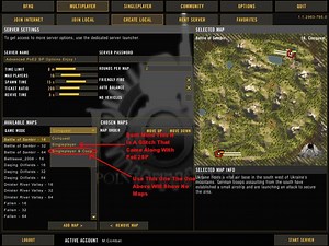 Point Of Existence Advance Single Player Option addon - Battlefield 2