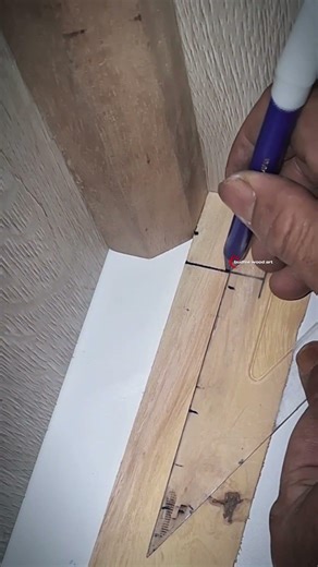 Professional Scribing Trick 📐 #diy