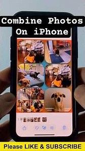How To Combine Photos Together On iPhone