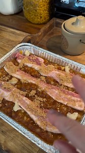Pineapple Baked Beans! #vanillabeankingspartner #mountaincookinwithmissy #bakedbeans #sidedishes #holidaymeals #vanillabeankings | Mountain Cookin’ with Missy