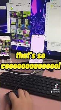 Screen mirror 2 devices on pc ?!