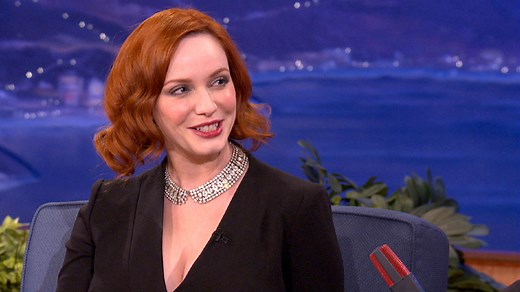 145K views · 339 reactions | Christina Hendricks wants more men to wear hats. #CONAN | Team Coco | Facebook