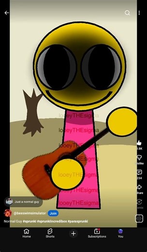 the normal guy parasprunki sounds