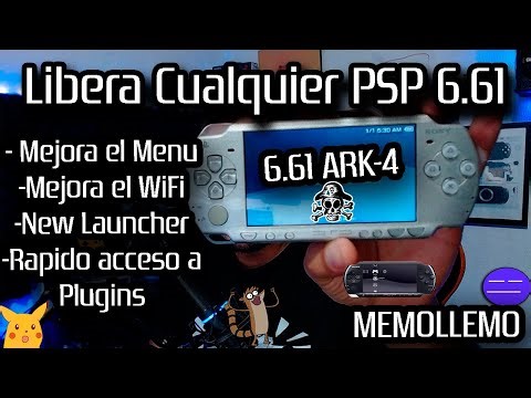 ARK-4 Para PSP magia definitiva 6.61 | para TODOS los modelos |