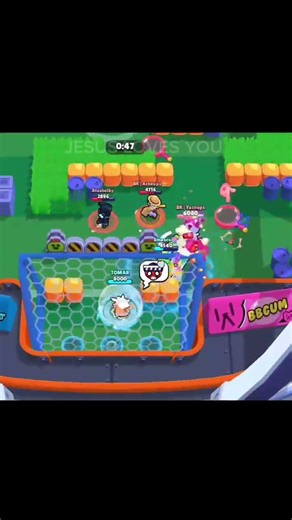 Daryl in Brawl ball ⚽ speedrun #brawlstars #nigerianbrawlstarscontentcreator