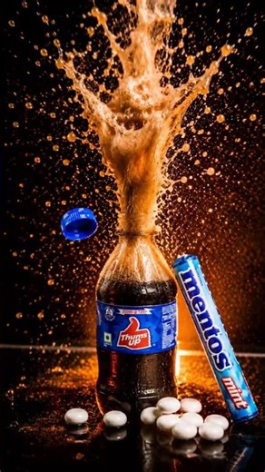 Thums Up vs Mentos 💥
