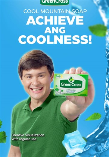 Achieve Coolness with Green Cross Cool Mountain Soap