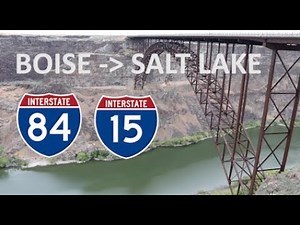 Spice up your road trip! Boise ID to Salt Lake City UT