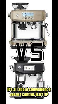 Breville the Barista Pro Espresso Machine VS Breville the Oracle Touch Automatic Espresso Machine