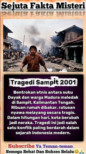 Tragedi Sampit 2001: Konflik Dayak vs Madura yang Mengguncang Indonesia #tragedisampit #faktaunik