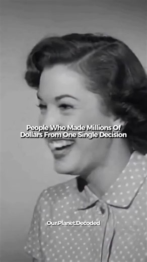 People who made millions of dollars from one single decision 😳 #History #interesting #usa #facebook