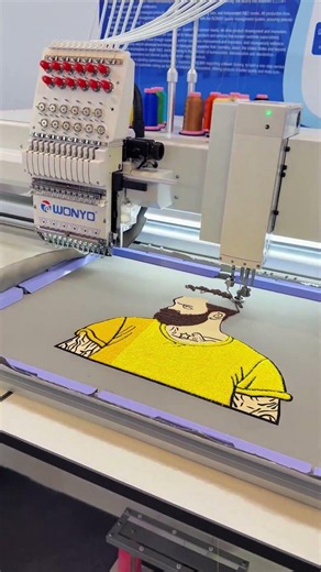 Smart Embroidery Machine Technology at the China International Textile Exhibition