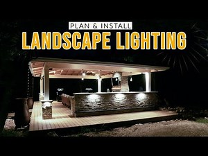 How To Light an Outdoor Space | Outdoor Kitchen Part 9