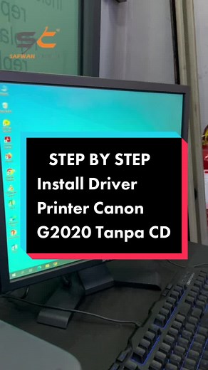 Install Canon G2020 Printer Driver Without CD