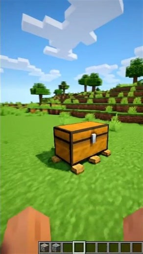 Minecraft but my chest is walking away