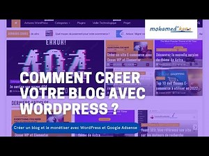 COMMENT créer un BLOG RENTABLE avec WORDPRESS en 2022 ?