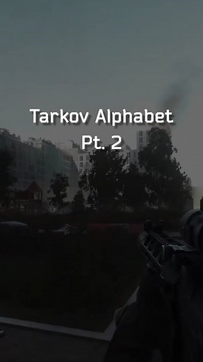 Russian Alphabet Learning in Escape from Tarkov
