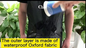 [2 pack] Waterproof Rubber Vinyl Apron, BBQ Kitchen Cooking Dishwashing Apron for Women, Waterproof Apron for Men XXL