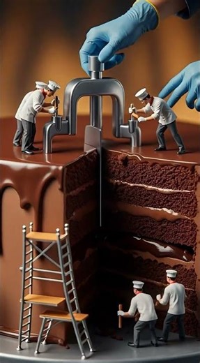 Mini Chefs vs Colossal Chocolate Cake – The Ultima #minichefs