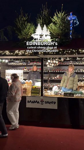 Perfect souvenir from Edinburgh 🐑 🤍 ✨ #edinburghschristmas #edxmas christmas gifts, wool, Scottish gift, things to do in Edinburgh, christmas market #edinburgh #scotlandisnow #ukbloggers #ukcreators | Hamy’s Universe