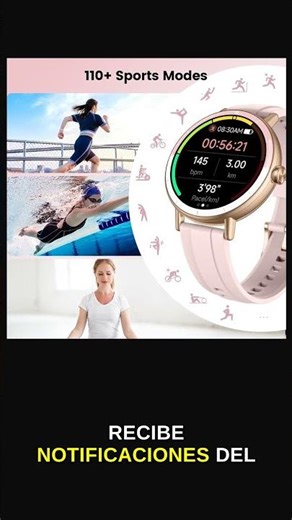 Reloj Inteligente Mujer, 1.27" HD Smartwatch Mujer con | 36€ Amazon ES